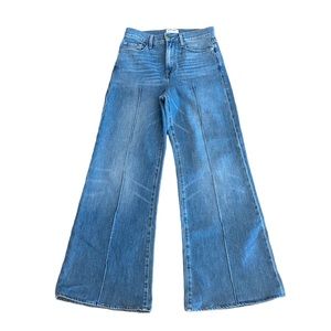Frame Denim ‘Le Palazzo’ high rise wide leg jeans